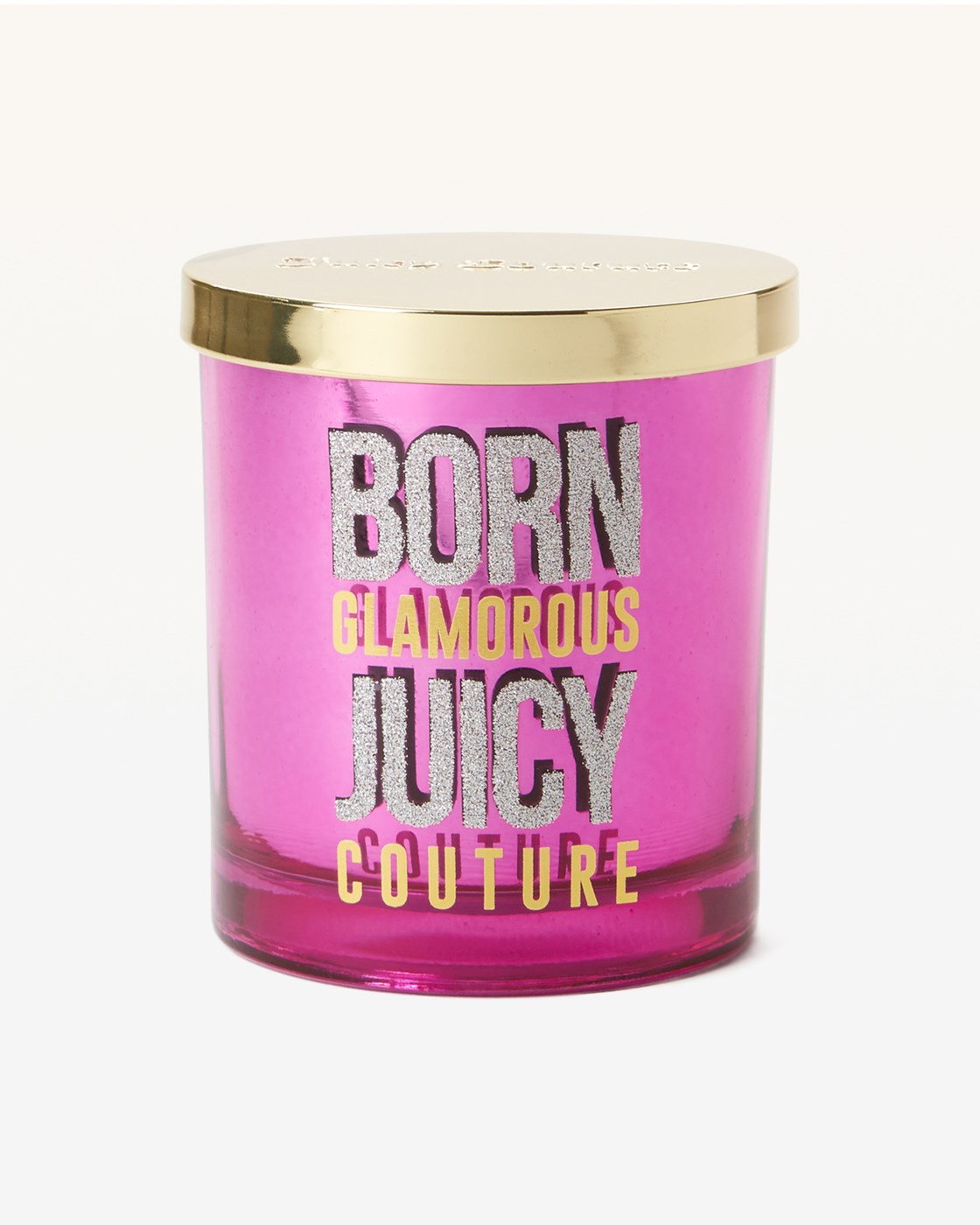 Juicy Couture Born Glamorous  12 oz Glass Jar Candle